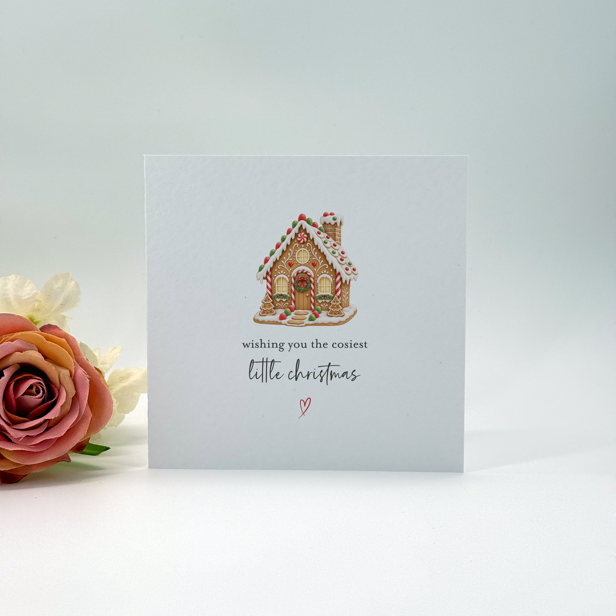 Gingerbread House Cosiest Christmas Card