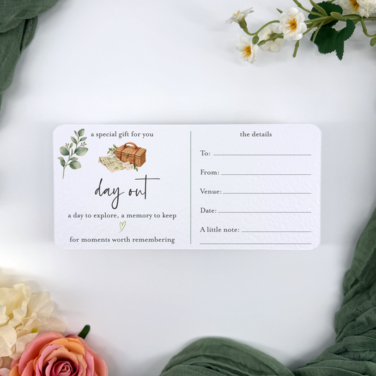 Day Out Experience Gift Voucher
