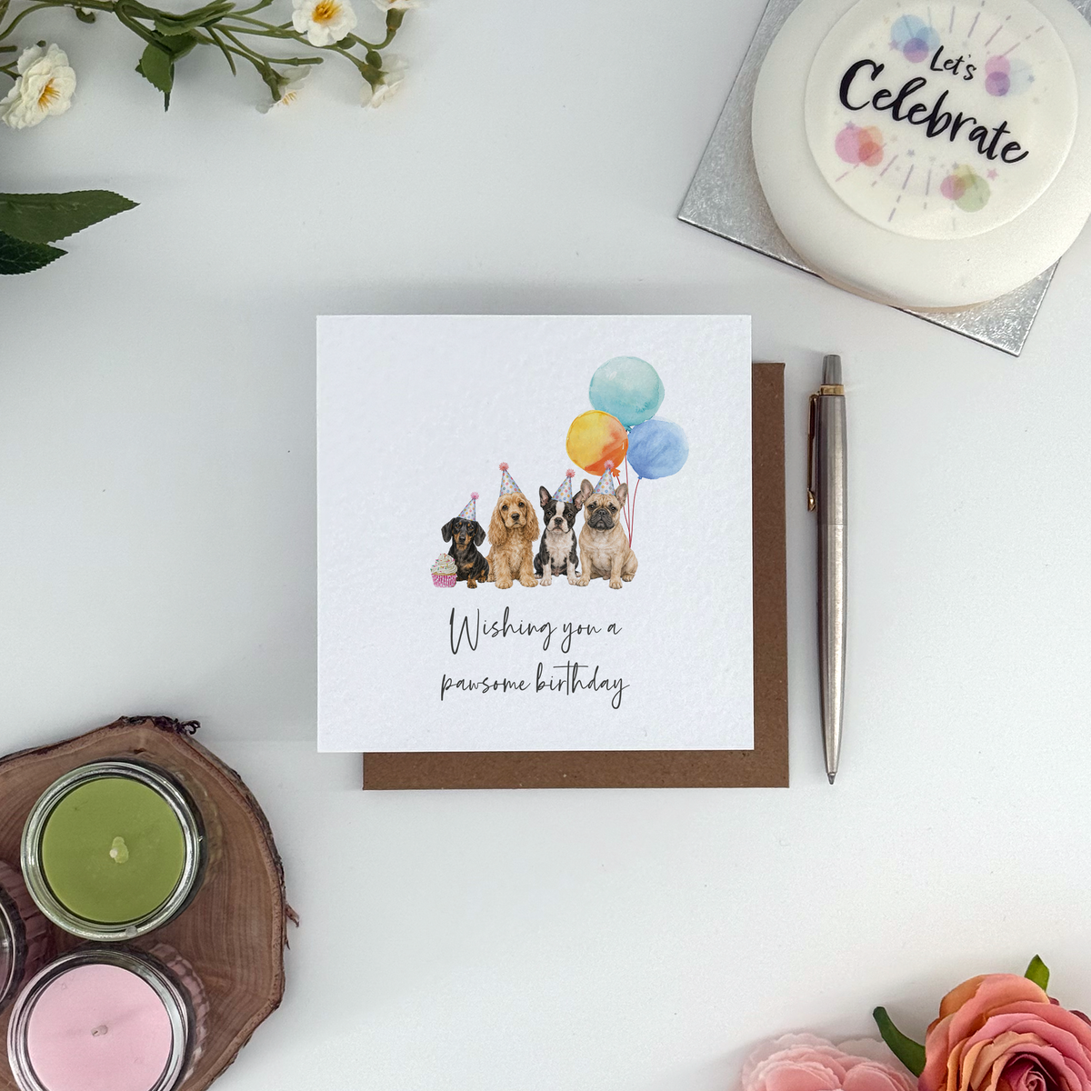 Personalised Dog Birthday Card