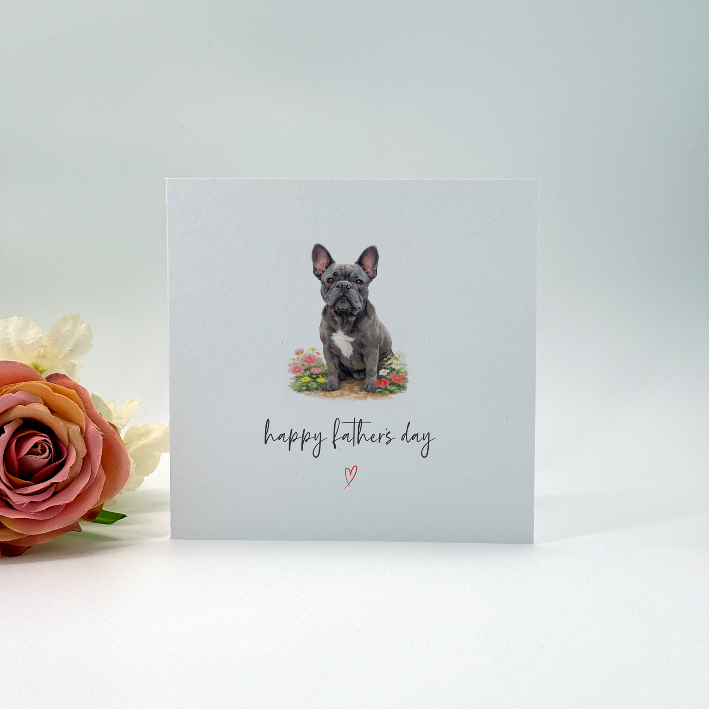 French Bulldog Father's Day Card - Dog Dad Card