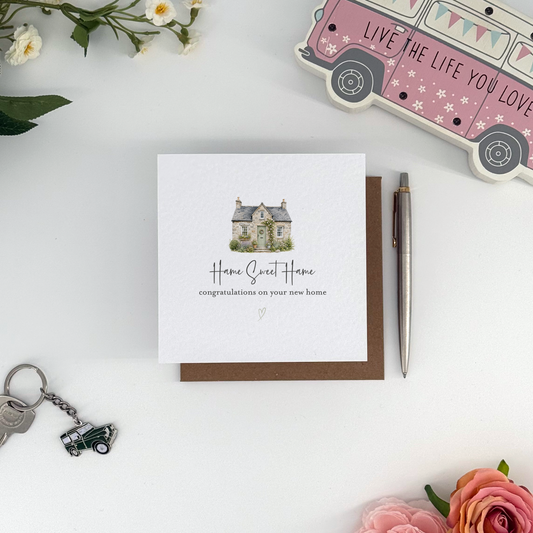 Hame Sweet Hame New Home Card