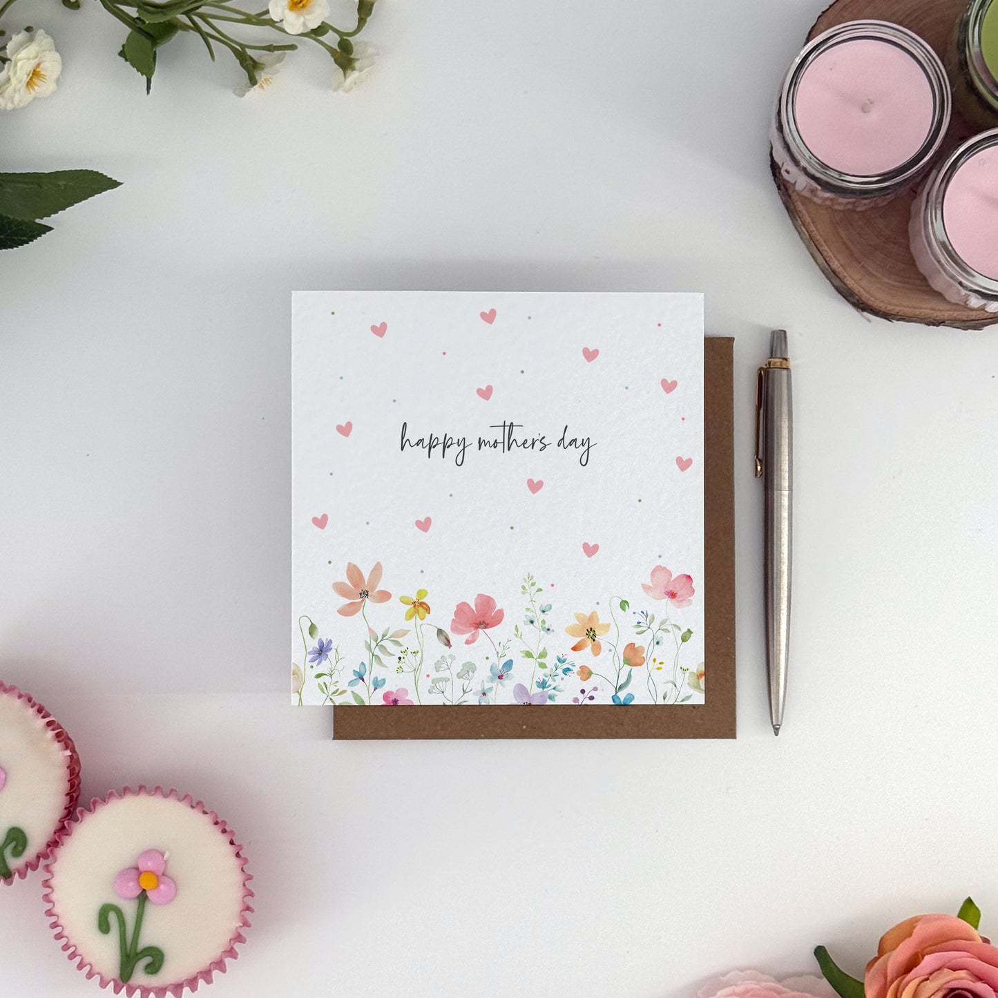 Watercolour Floral Mother’s Day Card