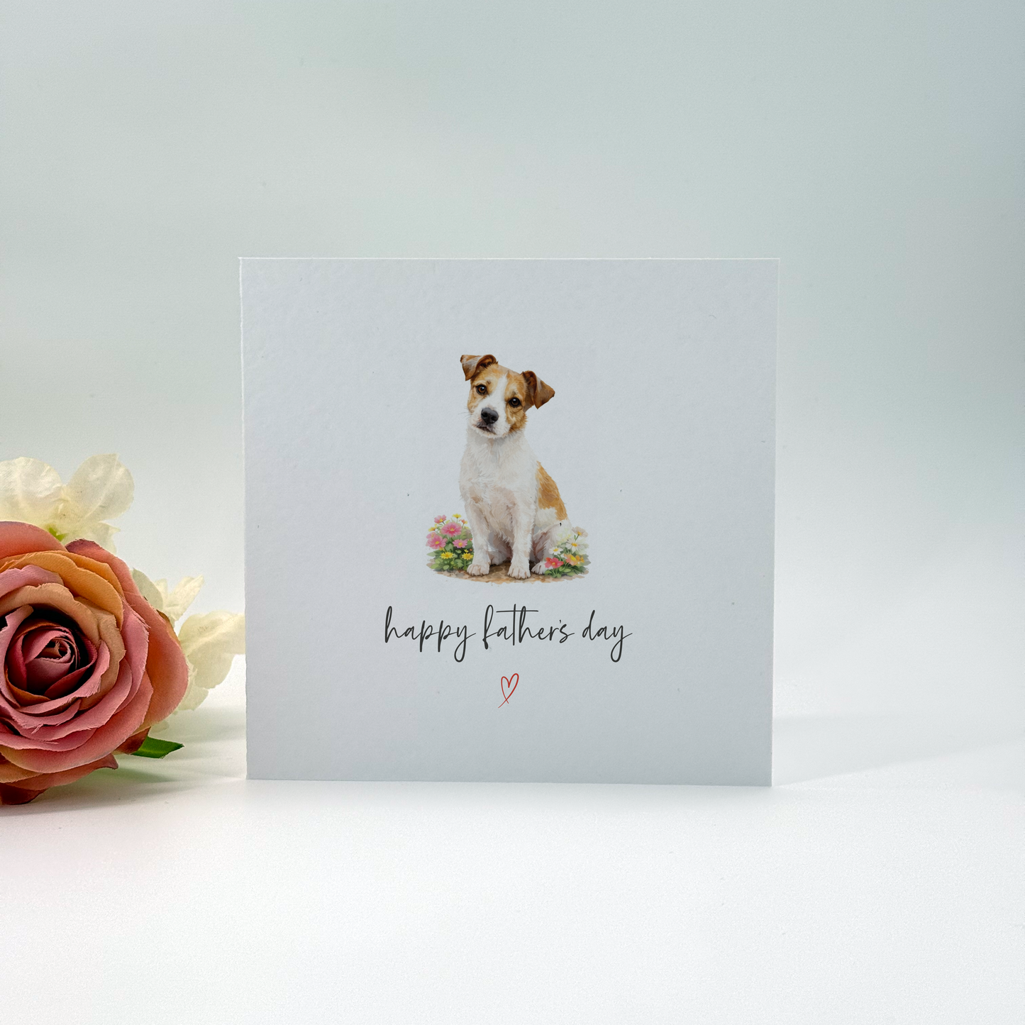 Jack Russell Father's Day Card - Dog Dad Card