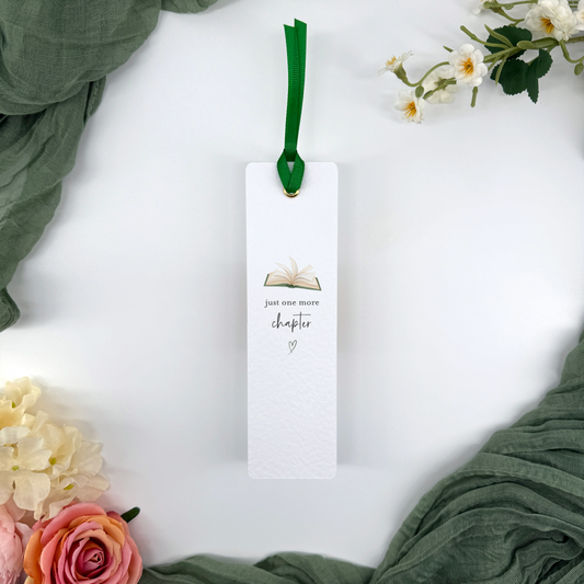 Just One More Chapter Bookmark