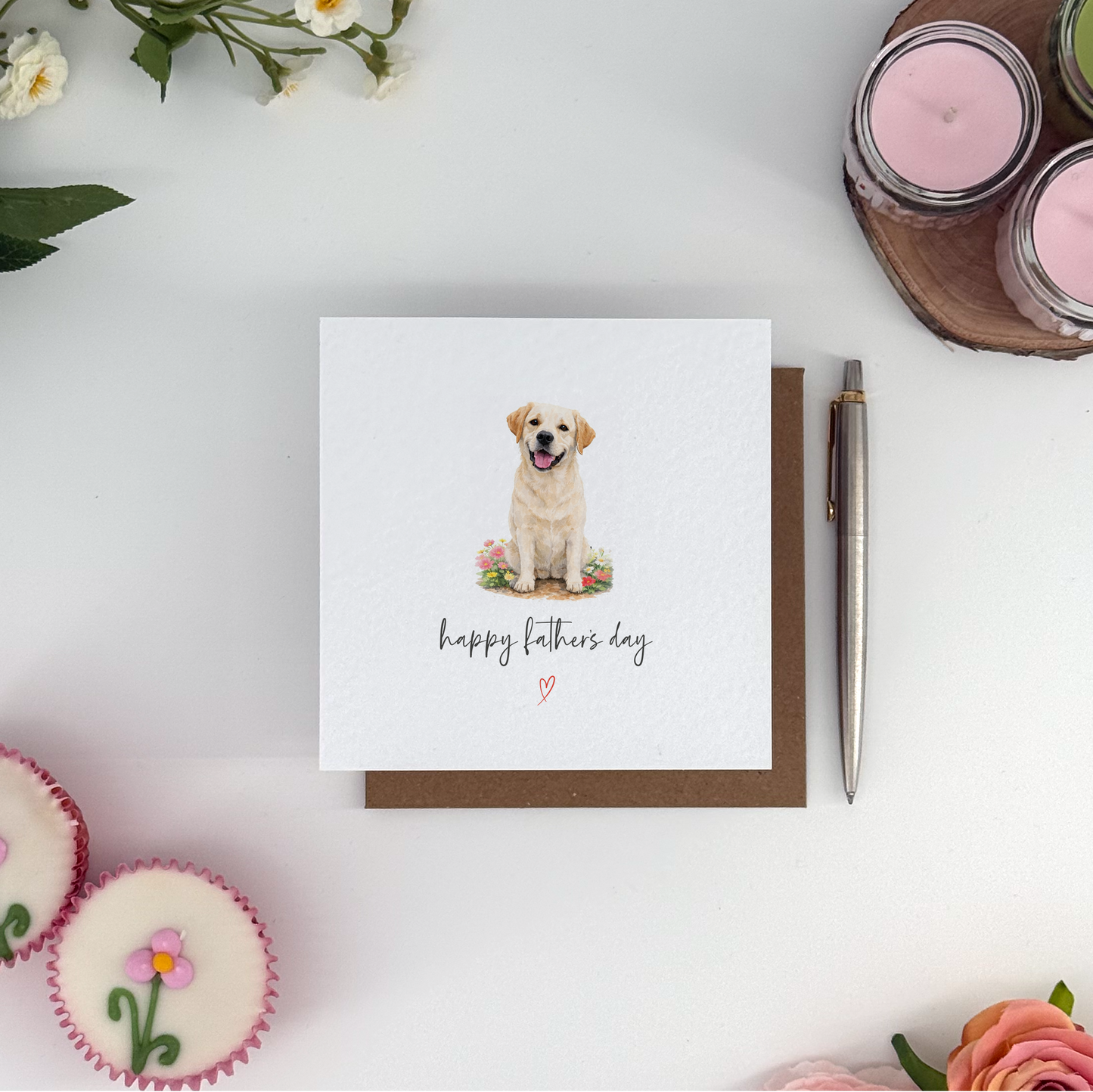Labrador Father's Day Card - Dog Dad Card