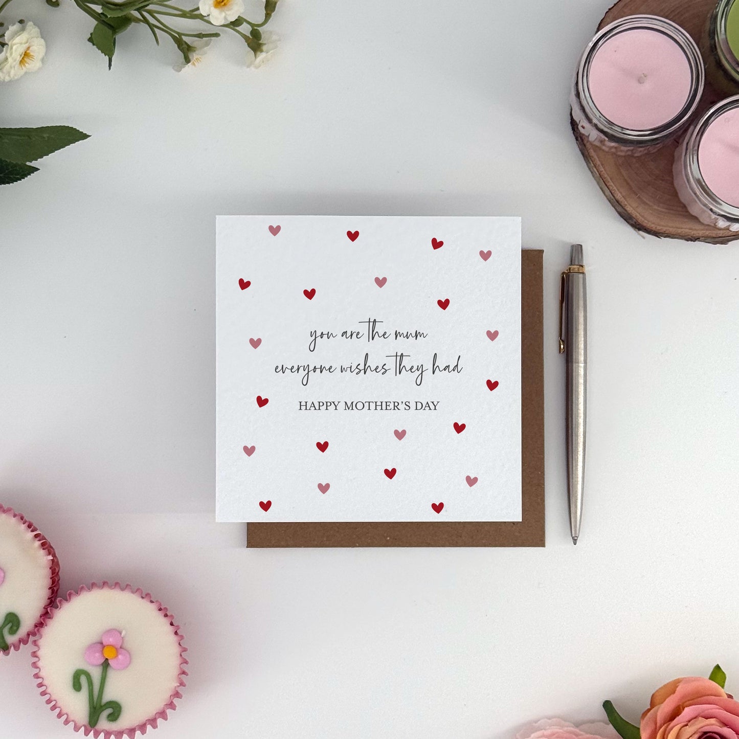 You Are the Mum Everyone Wishes They Had - Romantic Heart Design
