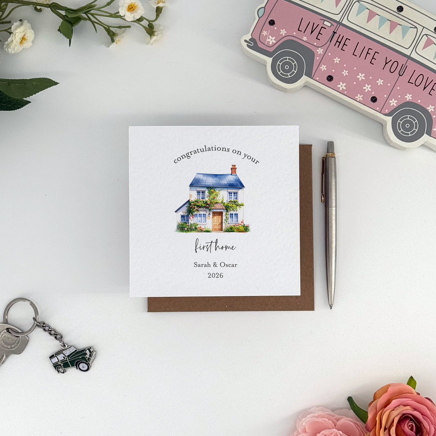 First Home Personalised New Home Card
