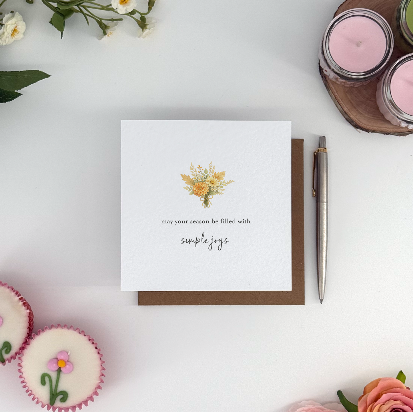 May Your Season Be Filled With Simple Joys Just Because Card