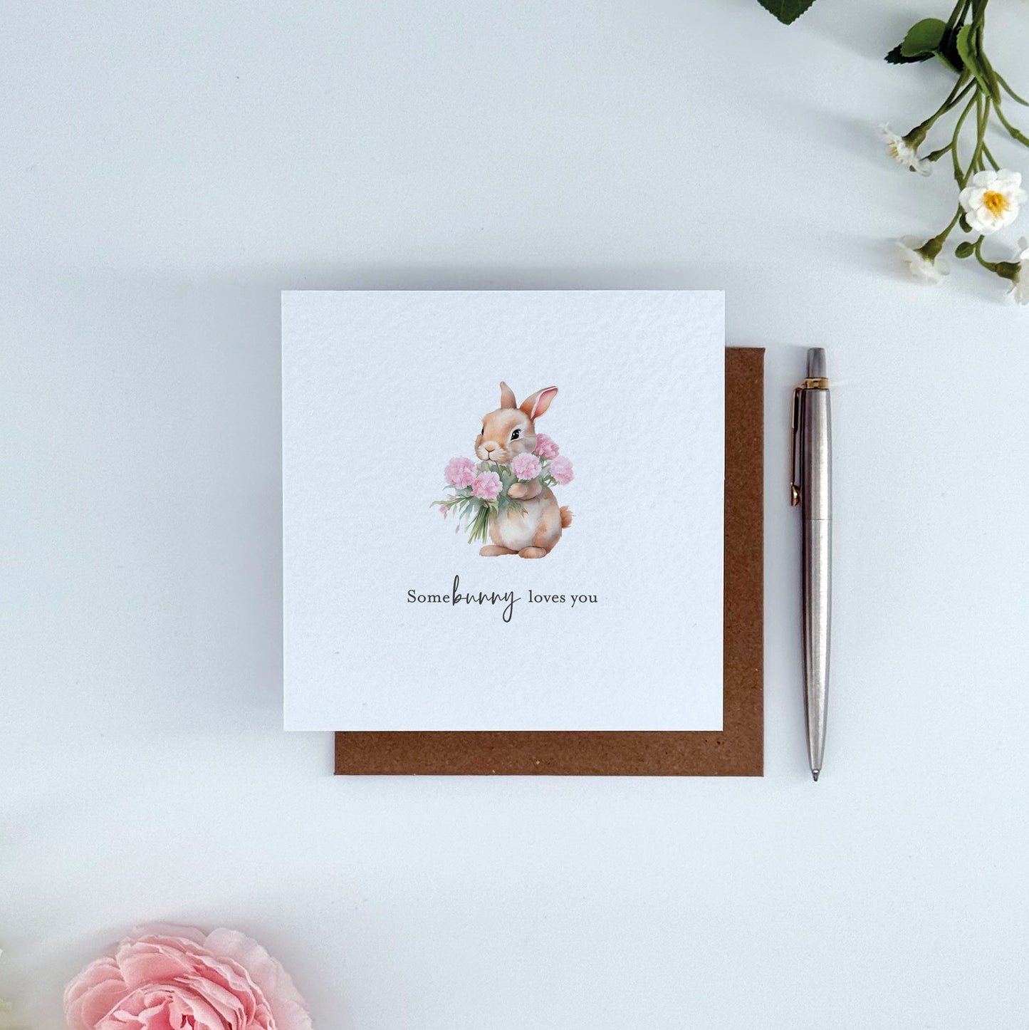 Somebunny Loves You Easter Card