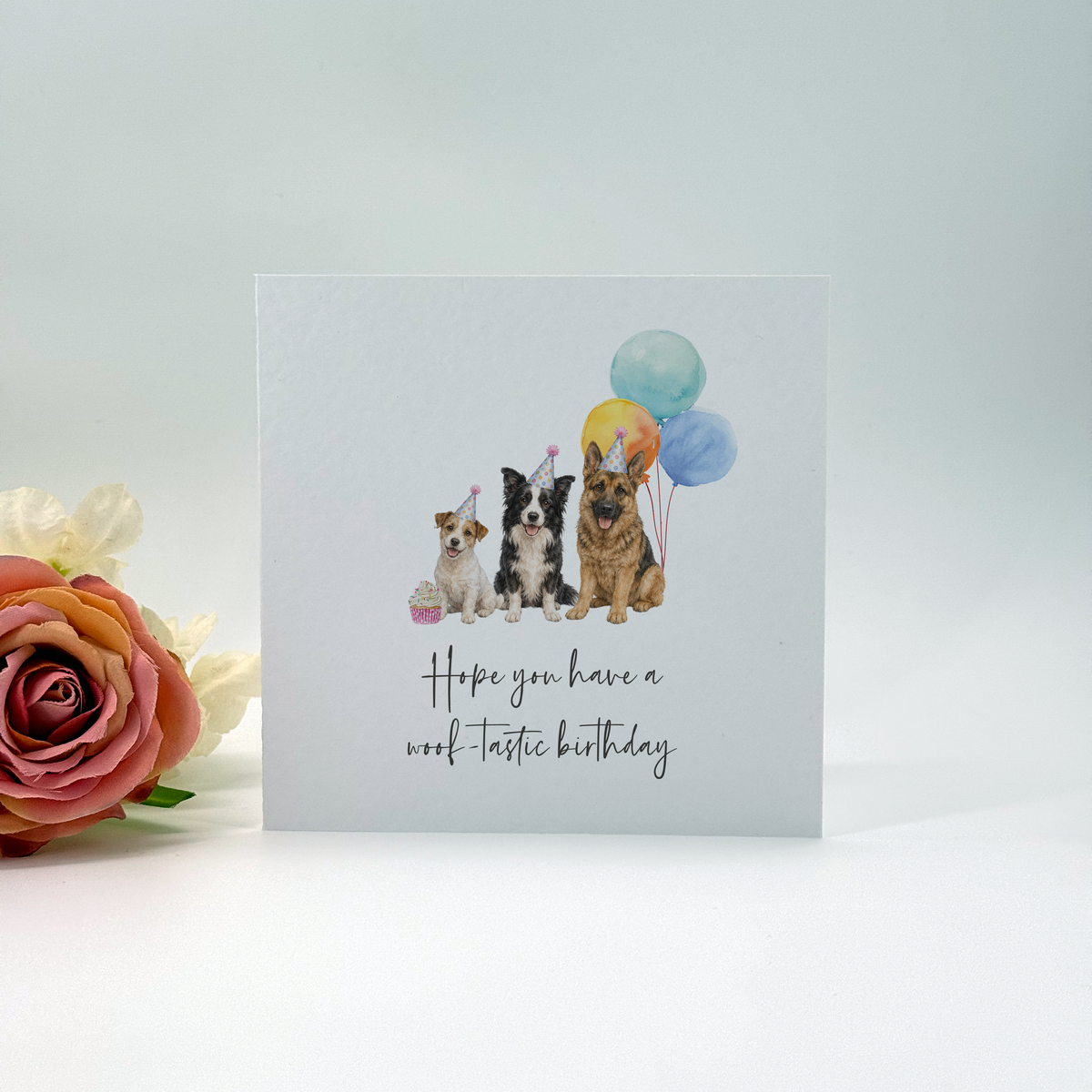 Personalised Dog Birthday Card