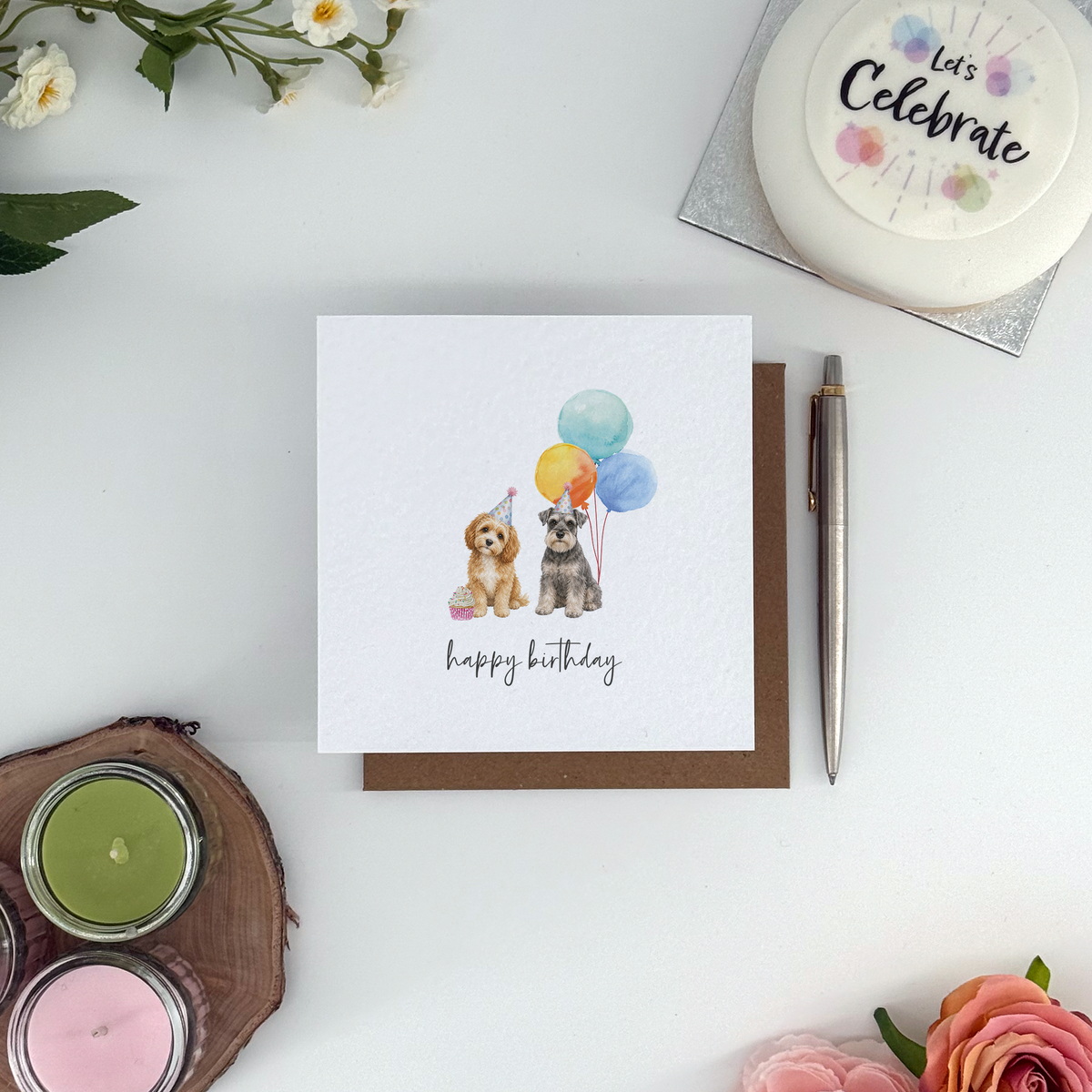 Personalised Dog Birthday Card