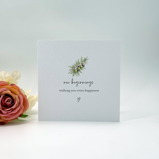 New Beginnings New Home Card